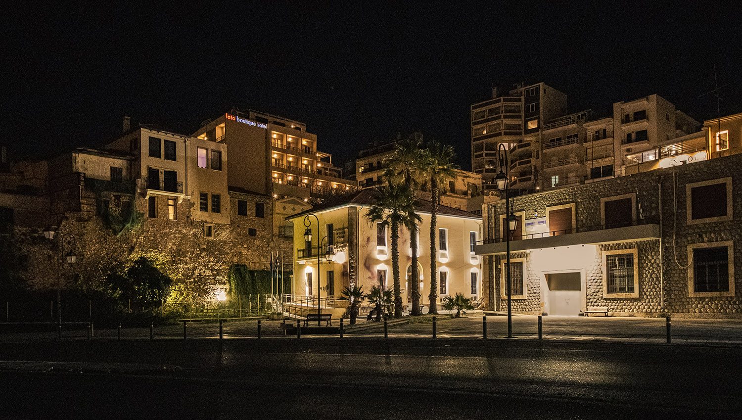 Nightshots at Heraklion